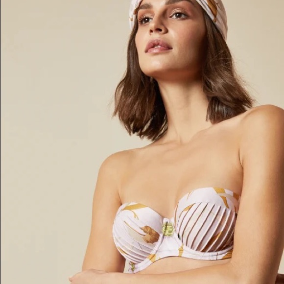 Ted Baker Sz 0 Cabana Balconette Bikini Top